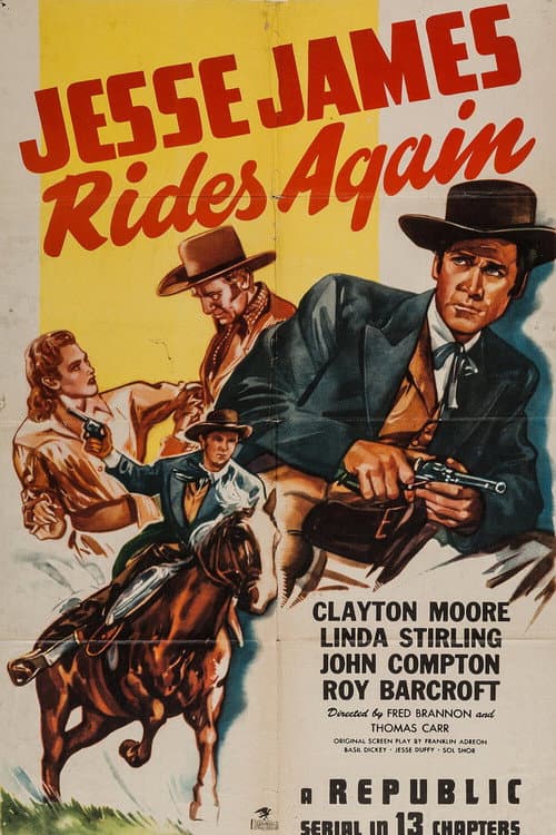 Jesse James Rides Again의 포스터