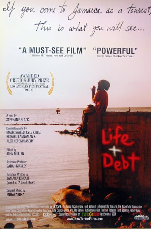 Life and Debt의 포스터