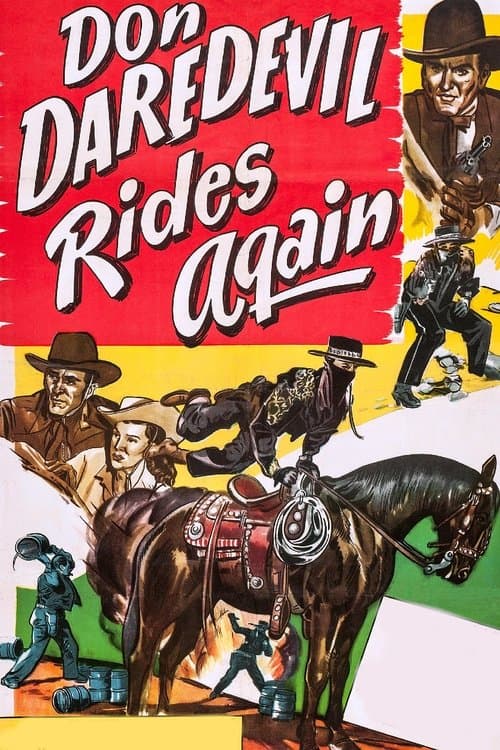 Don Daredevil Rides Again의 포스터