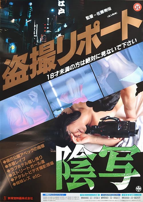 盗撮レポート 陰写！의 포스터