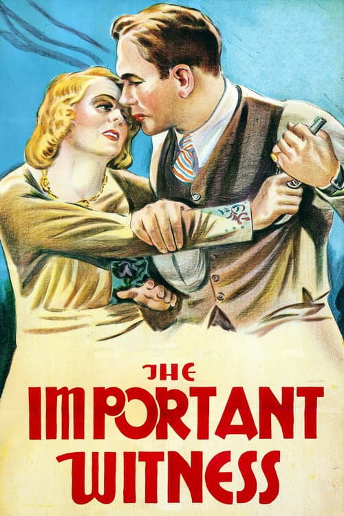 The Important Witness의 포스터