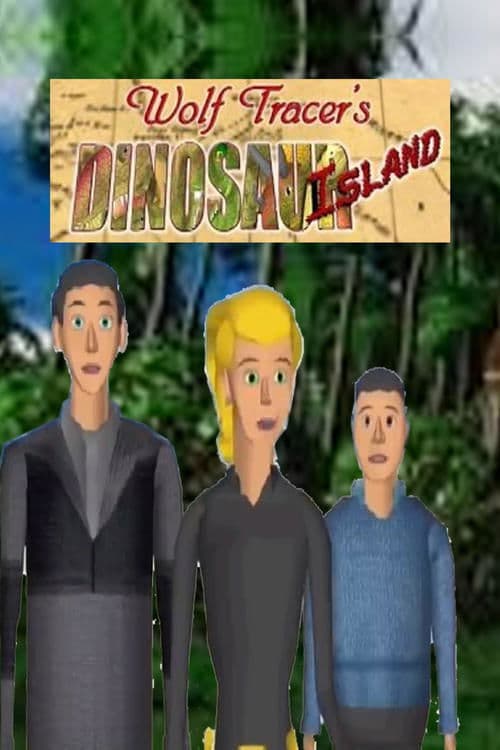 Wolf Tracer's Dinosaur Island의 포스터