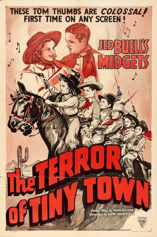 The Terror of Tiny Town의 포스터