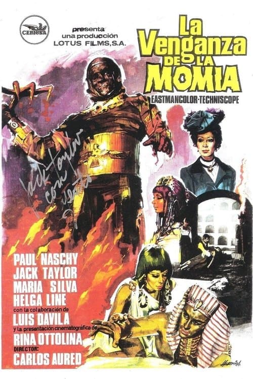 La venganza de la momia의 포스터