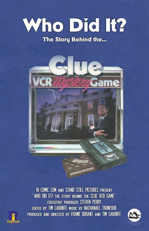 Who Did It? The Story Behind the Clue VCR Mystery Game의 포스터