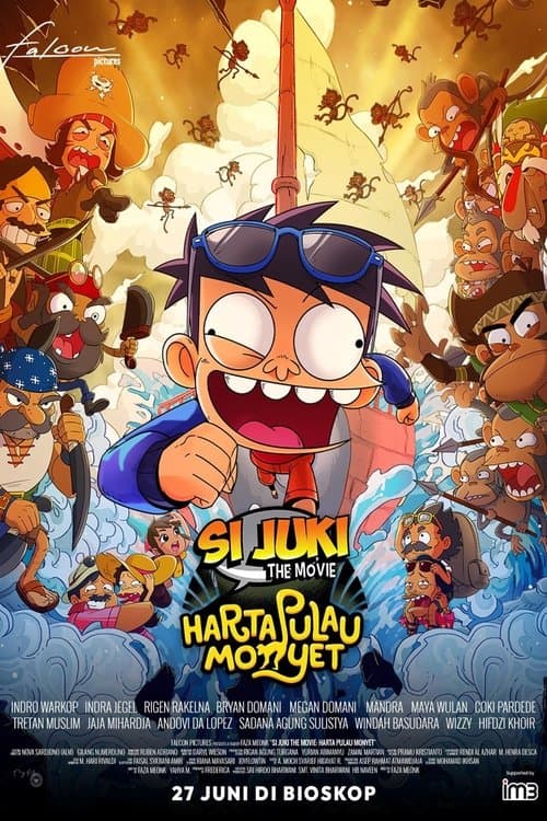 Si Juki the Movie: Harta Pulau Monyet의 포스터