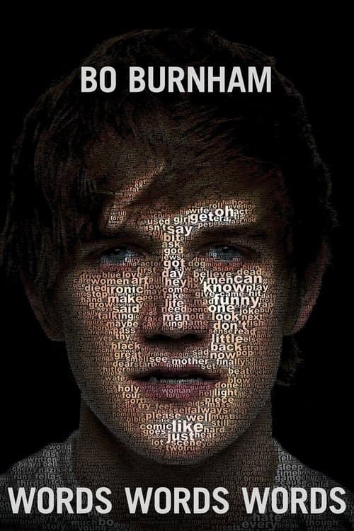Bo Burnham: Words, Words, Words의 포스터
