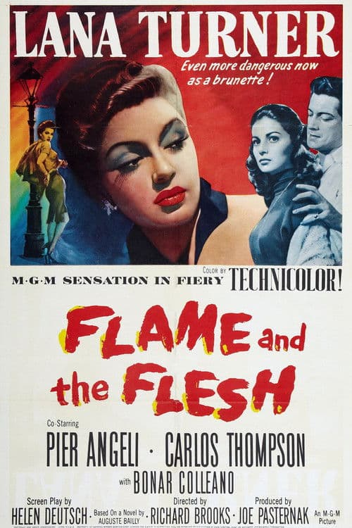 Flame and the Flesh의 포스터