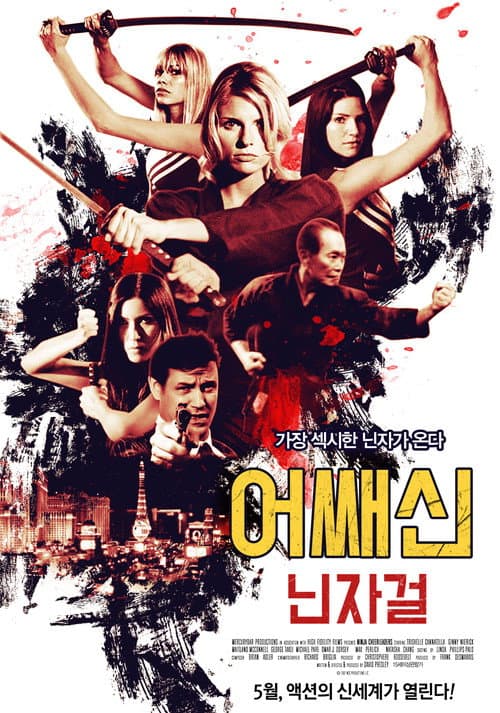 어쌔신: 닌자걸의 포스터