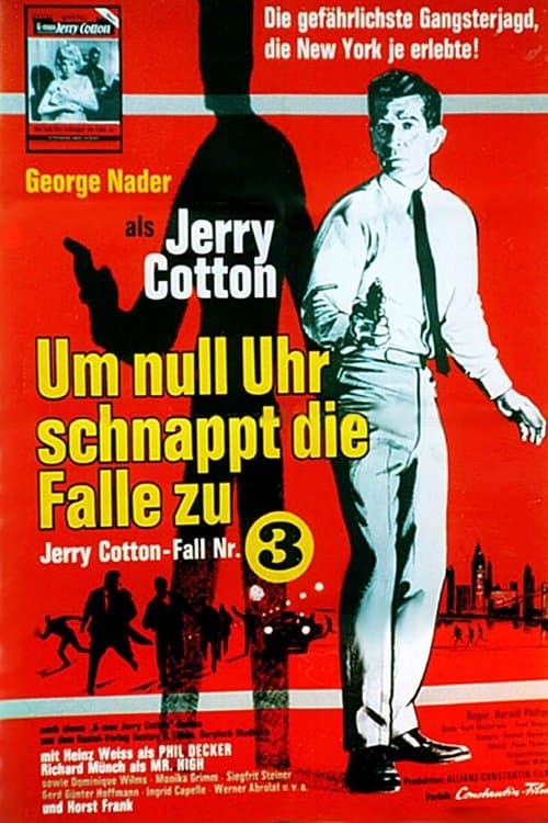 Jerry Cotton - Um Null Uhr schnappt die Falle zu의 포스터